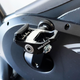 Closeup of pedals with SoulCycle logo